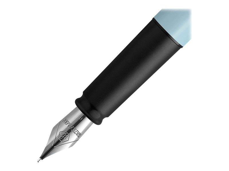 Waterman Allure Füller | Pastell-Baby Blue | Füllfederhalter mit feiner Feder | Blaue Tinte | Geschenkbox
