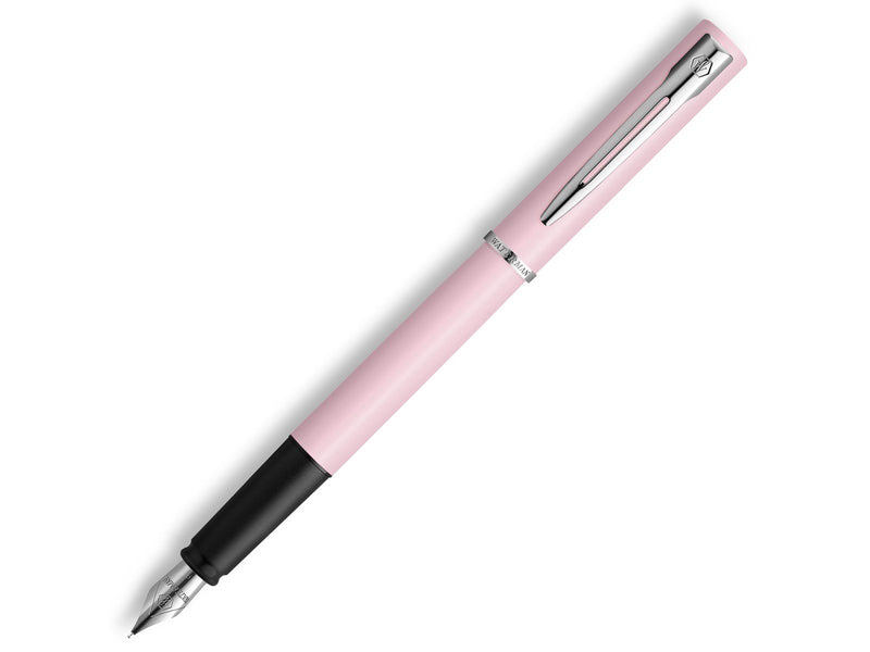 Waterman Allure Füller | Pastell-Macaron Rosa | Füllfederhalter mit feiner Feder | Blaue Tinte | Geschenkbox