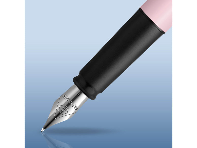 Waterman Allure Füller | Pastell-Macaron Rosa | Füllfederhalter mit feiner Feder | Blaue Tinte | Geschenkbox