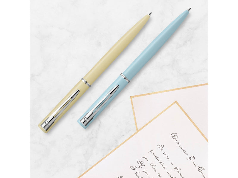 Waterman Allure Kugelschreiber | Pastell-Mint Grün | Mittlere Spitze | Blaue Tinte | Geschenkbox
