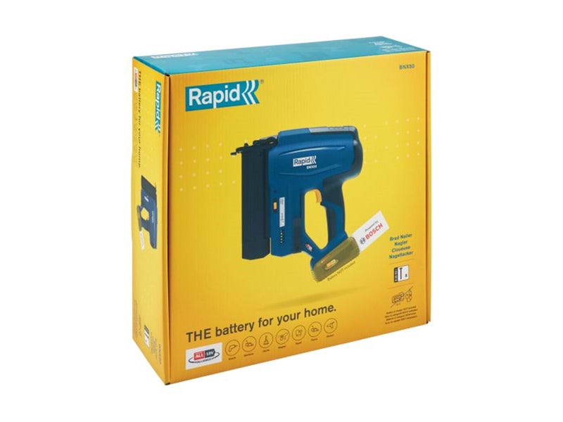 Rapid BNX50 Battery-powered brad nailer 18V P4A