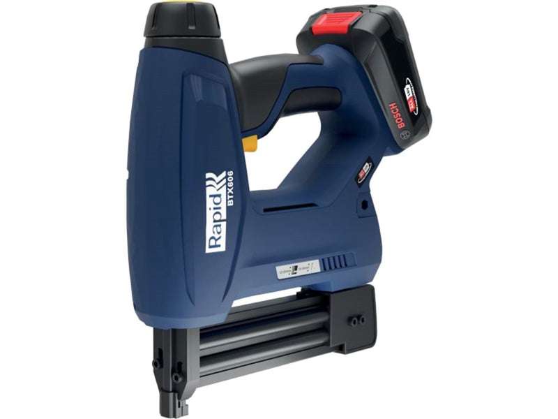 Rapid BTX606 Battery-powered staple gun for narrow crown staples 18V P4A