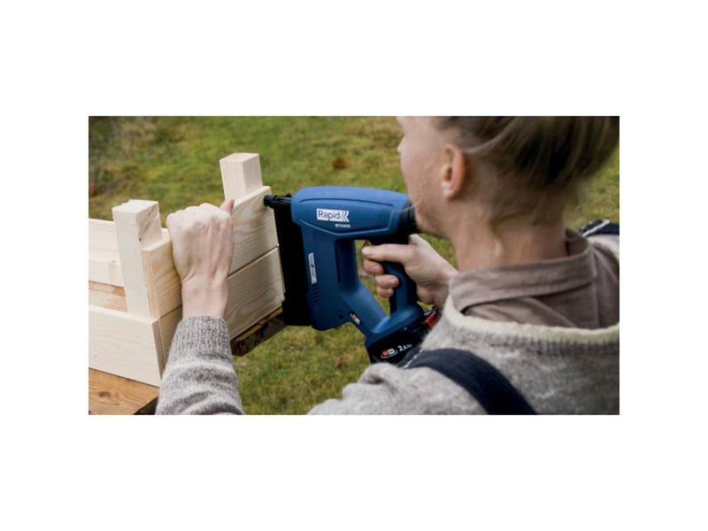 Rapid BTX606 Battery-powered staple gun for narrow crown staples 18V P4A