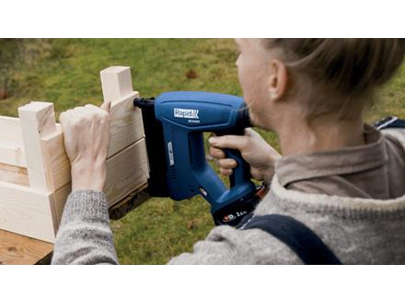 Rapid BTX606 Battery-powered staple gun for narrow crown staples 18V P4A