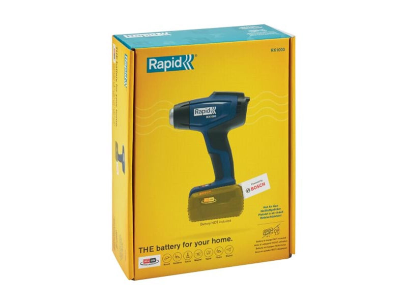 Rapid RX1000 Battery-powered Hot Air Gun 18V P4A