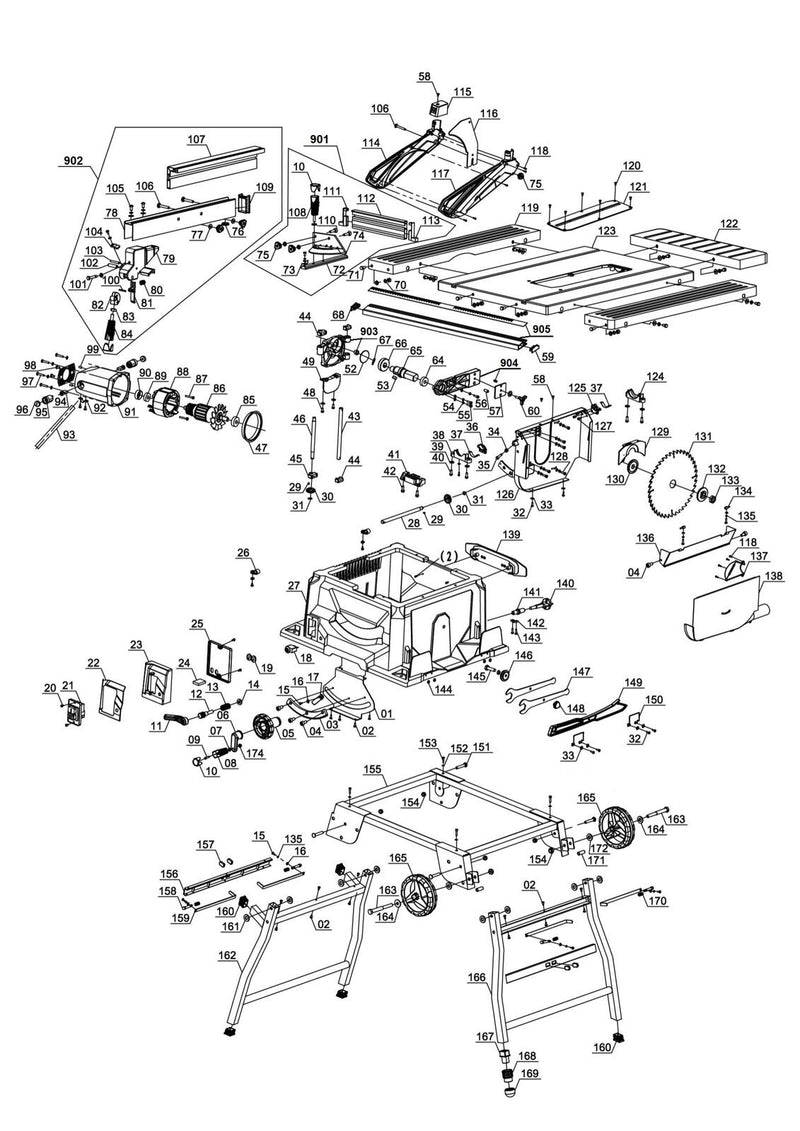 Einhell Tischkreissäge TE-TS 250 UF (4340568)