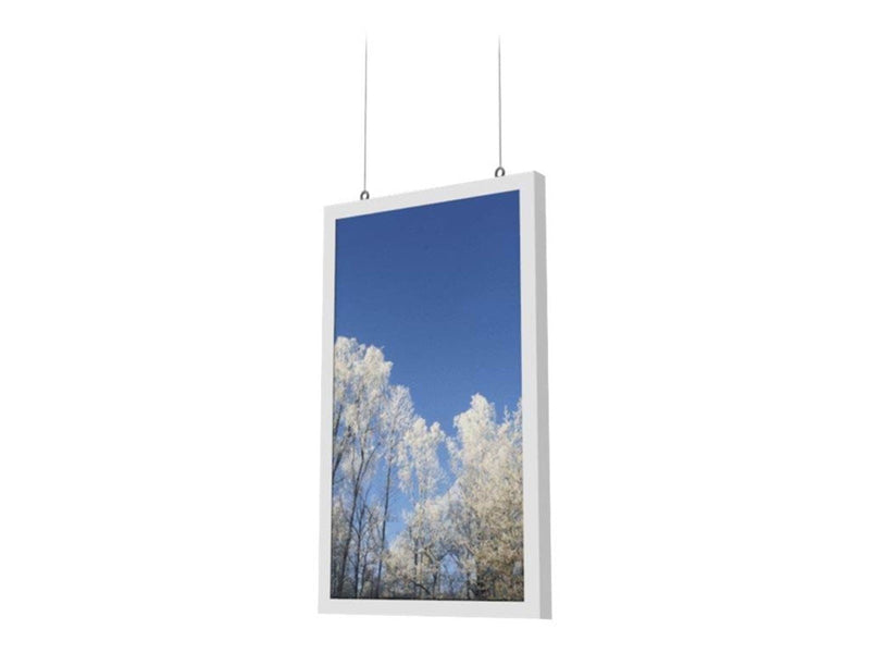 HI-ND - mounting kit - for LCD display - portrait - white 75"