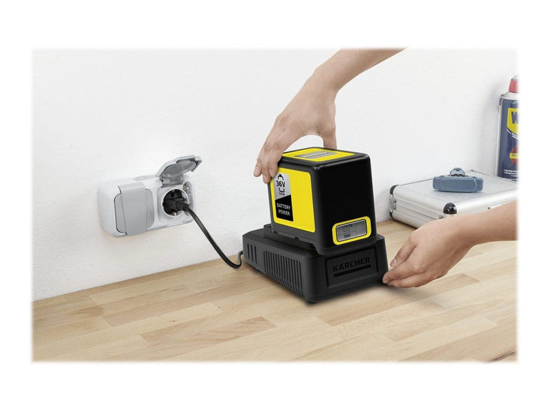 Kärcher battery charger - with battery - Li-Ion