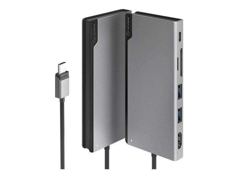 ALOGIC Ultra USB-C Dock UNI V2 - HDMI USB Memory Card Reader and 100W PD
