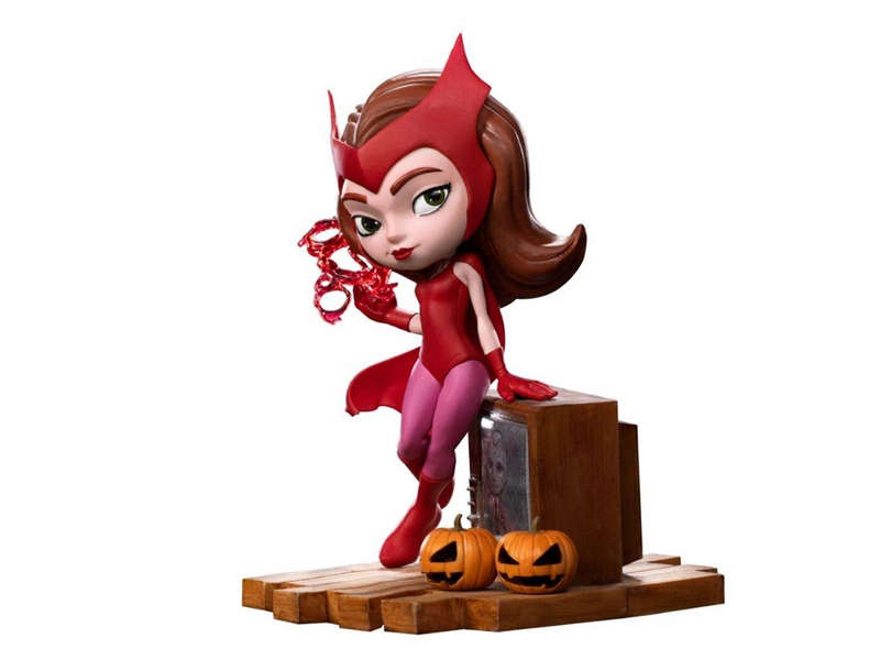 Iron Studios - MiniCo Figurines: Wandavision - Wanda (Halloween Version) - Figur