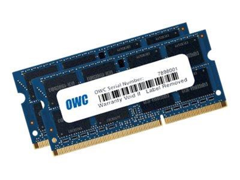 OWC Other World Computing - DDR3L - kit - 16 GB: 2 x 8 GB - SO-DIMM 204-pin - 1600 MHz / PC3-12800 - unbuffered