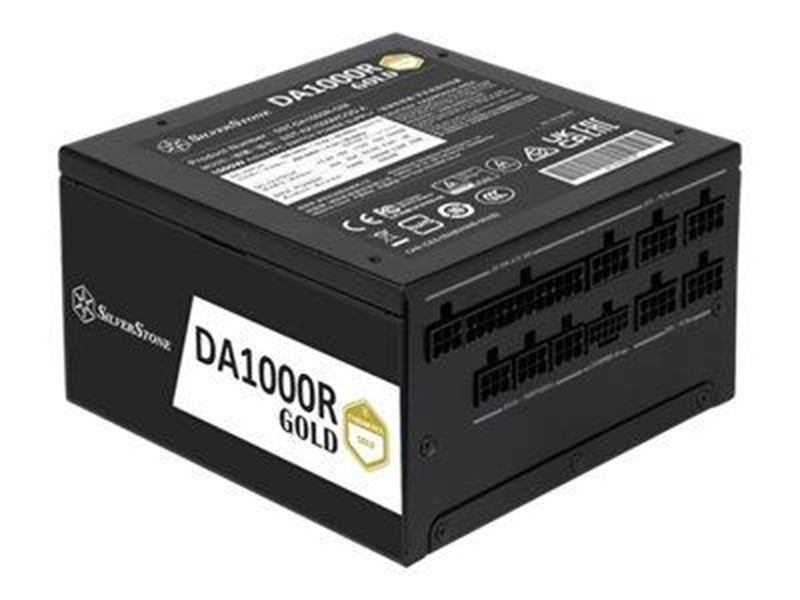 SilverStone Decathlon Series DA1000R Gold Netzteile - 1000 Watt - 135 mm - ATX 3.0 - 80 Plus Gold zertifiziert