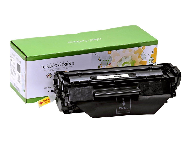 Static Control - black - toner cartridge (alternative for: HP 12A) - Tonerpatrone Schwarz