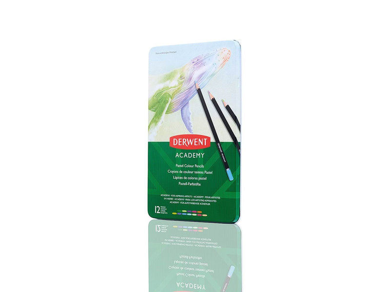 Derwent Pastel Colour Pencils 12 Tin