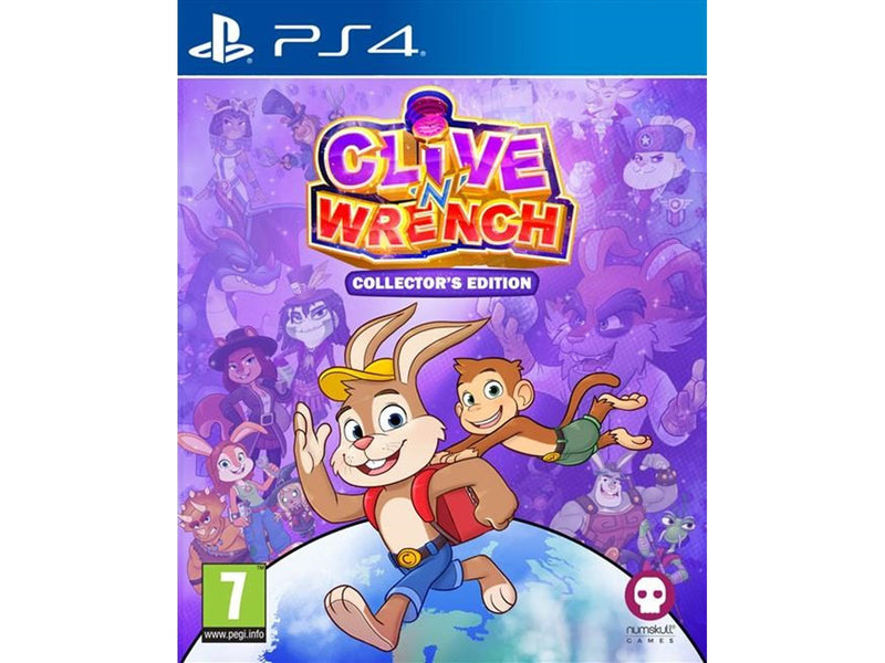Clive 'n' Wrench (Collector's Edition) - Sony PlayStation 4 - Plattform - PEGI 7
