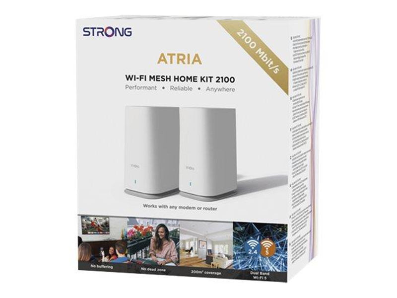 Strong ATRIA Mesh Home 2100 ADD-ON - Wireless router Wi-Fi 5