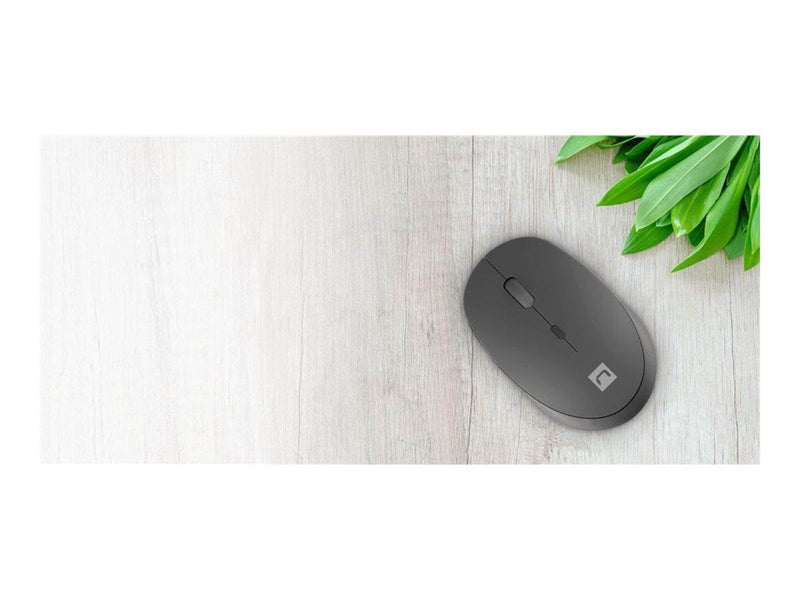 Natec Harrier 2 - mouse - 2.4 GHz Bluetooth 5.1 - black - Maus (Schwarz)