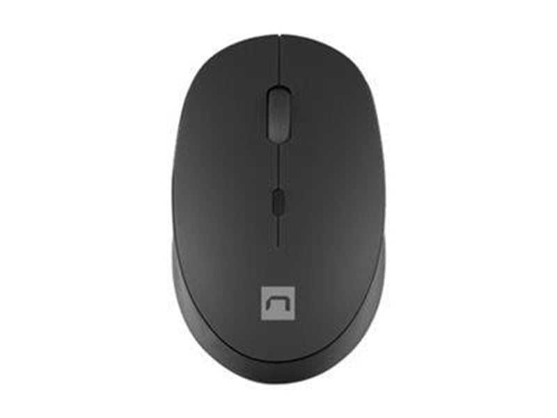 Natec Harrier 2 - mouse - 2.4 GHz Bluetooth 5.1 - black - Maus (Schwarz)
