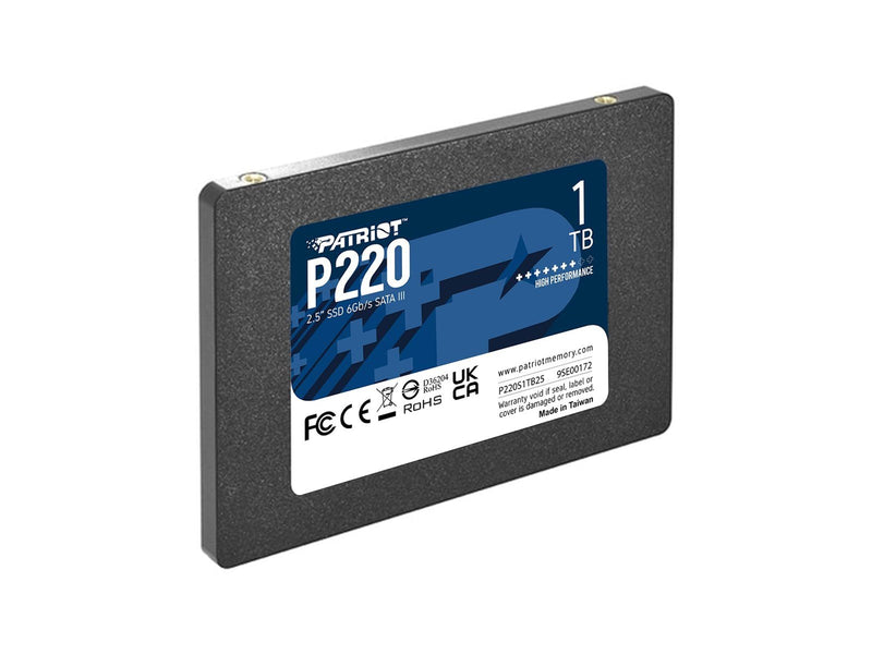 Patriot P220 SSD - 1TB - 2.5" - SATA-600