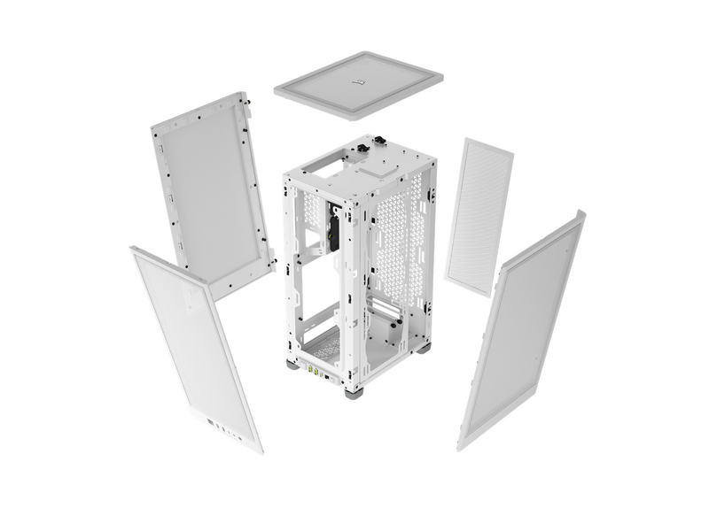 Corsair 2000D AIRFLOW - White - Gehäuse - Minitower - Weiß