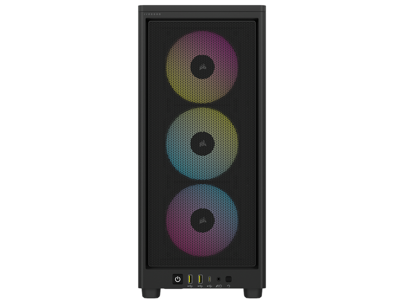 Corsair iCUE 2000D RGB AIRFLOW - Black - Gehäuse - Minitower - Schwarz