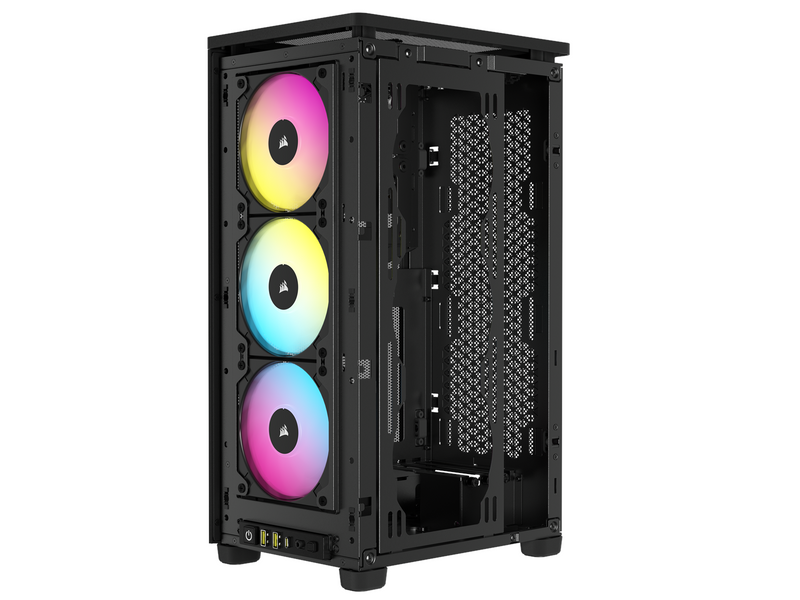 Corsair iCUE 2000D RGB AIRFLOW - Black - Gehäuse - Minitower - Schwarz