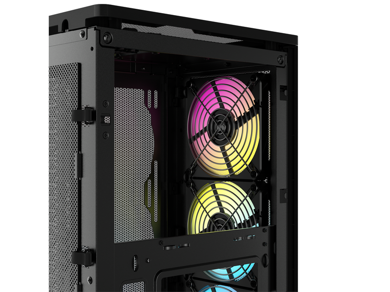 Corsair iCUE 2000D RGB AIRFLOW - Black - Gehäuse - Minitower - Schwarz