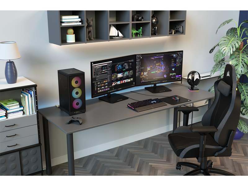 Corsair iCUE 2000D RGB AIRFLOW - Black - Gehäuse - Minitower - Schwarz