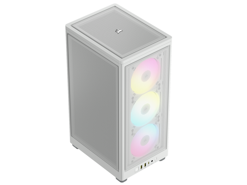 Corsair iCUE 2000D RGB AIRFLOW - White - Gehäuse - Minitower - Weiß