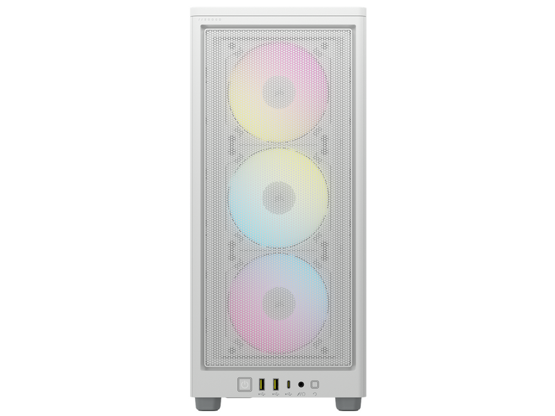 Corsair iCUE 2000D RGB AIRFLOW - White - Gehäuse - Minitower - Weiß
