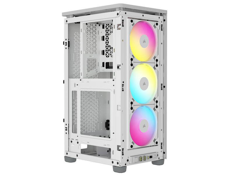 Corsair iCUE 2000D RGB AIRFLOW - White - Gehäuse - Minitower - Weiß