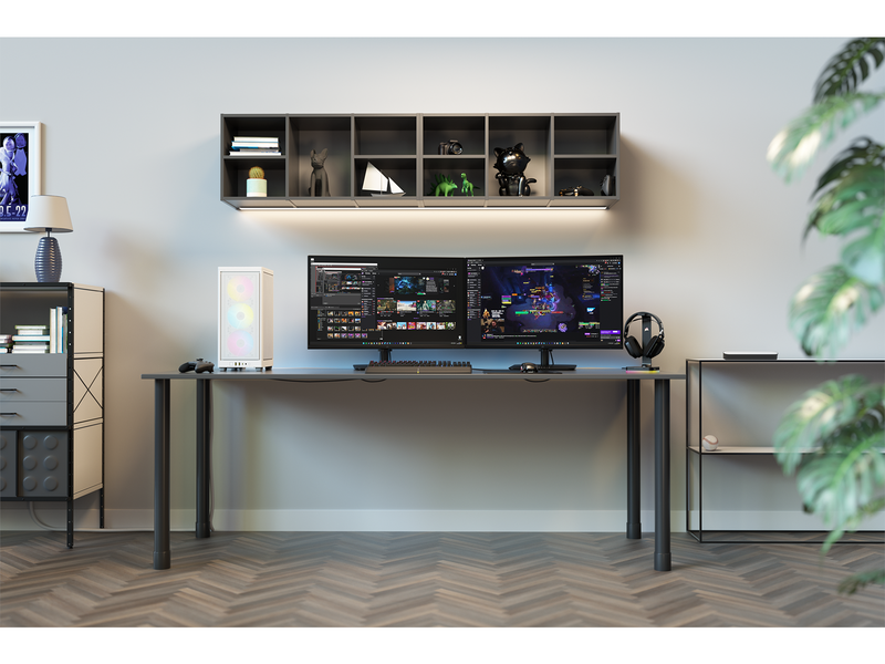 Corsair iCUE 2000D RGB AIRFLOW - White - Gehäuse - Minitower - Weiß