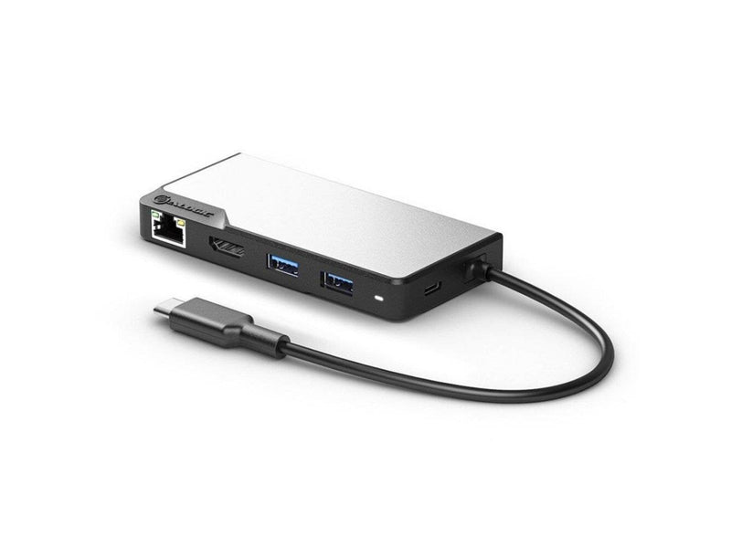 ALOGIC USB-C Fusion ALPHA V2 5-in-1 Hub HDMI USB Ethernet & PD – Space Grey