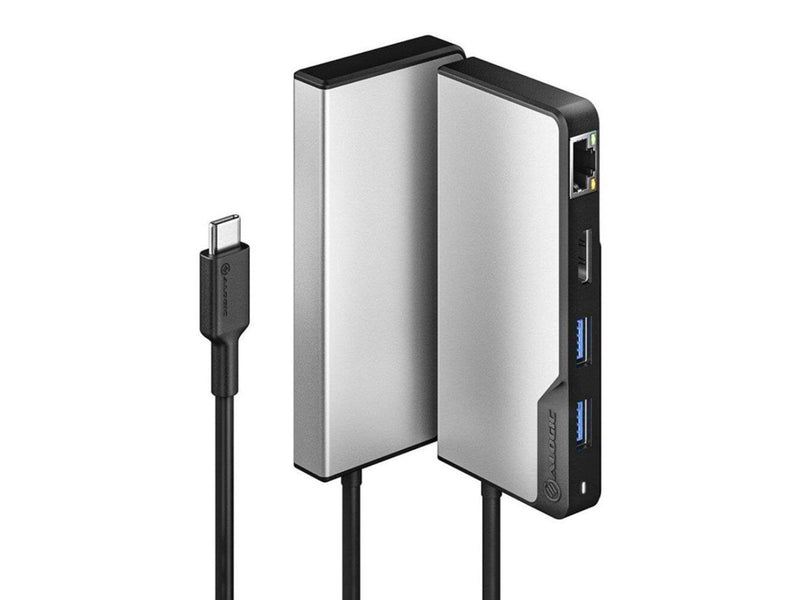 ALOGIC USB-C Fusion ALPHA V2 5-in-1 Hub HDMI USB Ethernet & PD – Space Grey