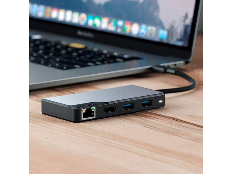 ALOGIC USB-C Fusion ALPHA V2 5-in-1 Hub HDMI USB Ethernet & PD – Space Grey