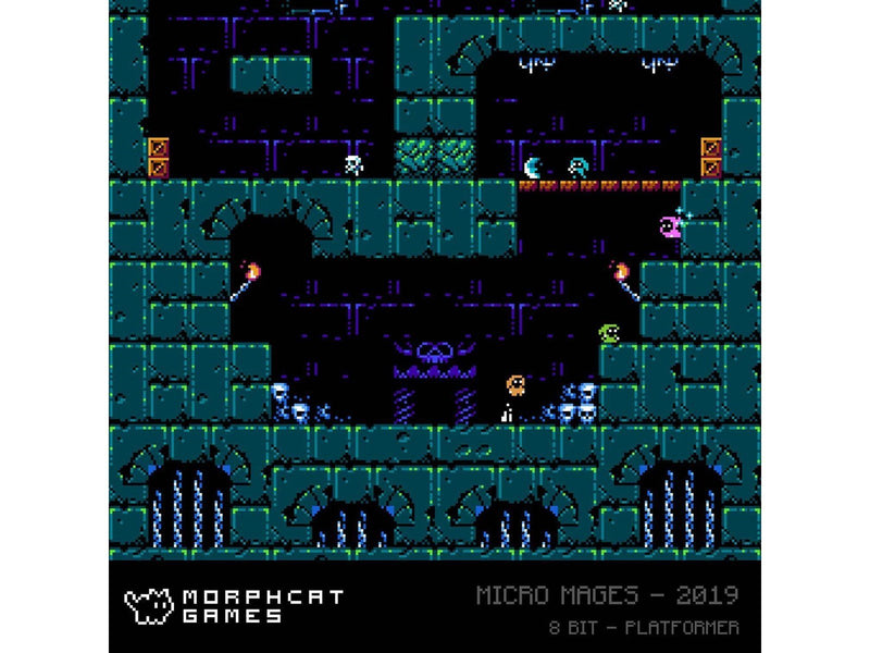 Morphcat Cartridge 1 - Evercade - Plattform - PEGI 7