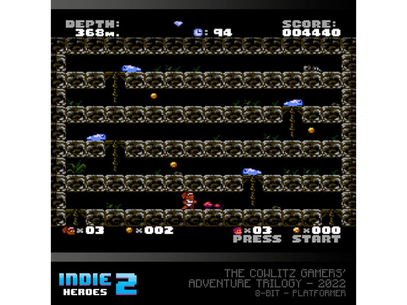 Indie Heroes Cartridge 2 - Evercade - Plattform - PEGI 7
