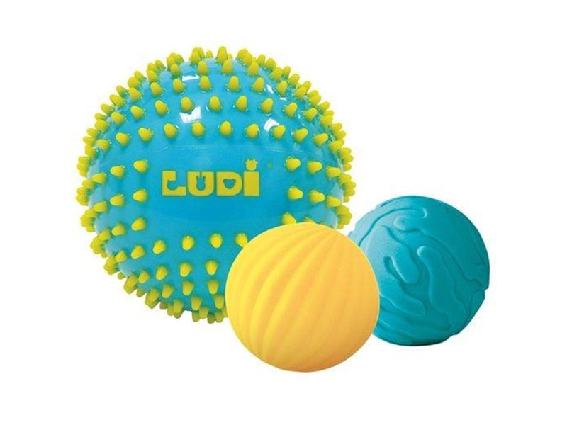 LUDI Sensory ball set - blue