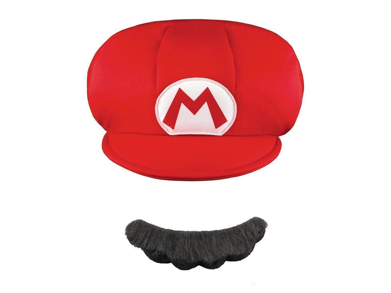 Jakks Disguise Super Mario Child Hat & Mustache