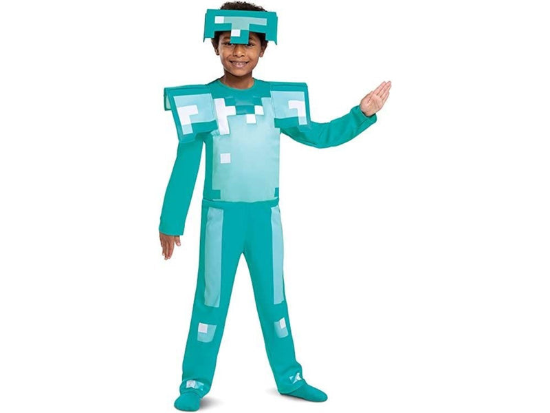 Jakks Disguise - Minecraft Costume - Diamond Armor (116 cm)