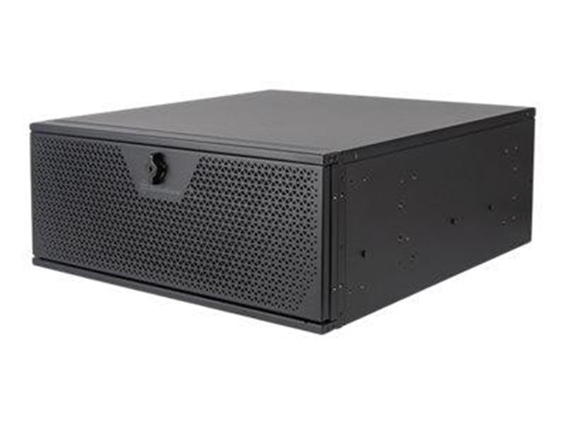 SilverStone RM44 - Gehäuse - Server (Rack) - Schwarz