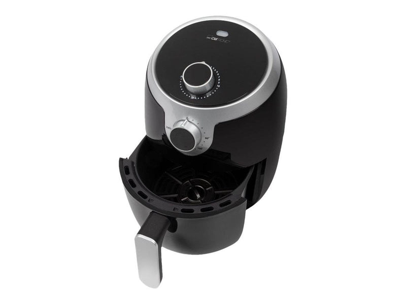 Clatronic FR 3769 H - hot air fryer - black / silver