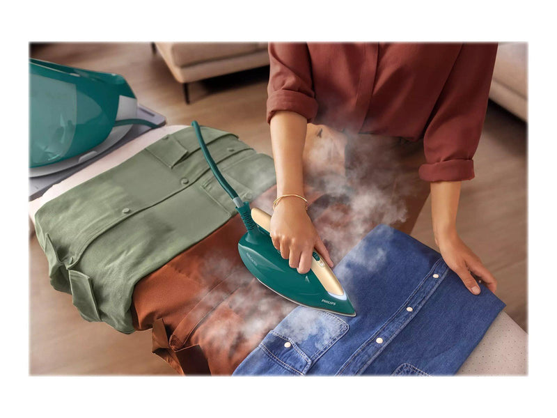 Philips Dampfbügeleisen PerfectCare 7000 Series PSG7140 - steam generator iron - sole plate: SteamGlide Elite