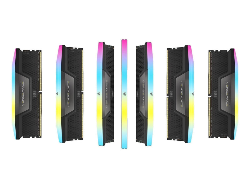 Corsair Vengeance RGB DDR5-6800 - 32GB - CL40 - Dual Channel (2 pcs) - Intel XMP - Schwarz mit RGB