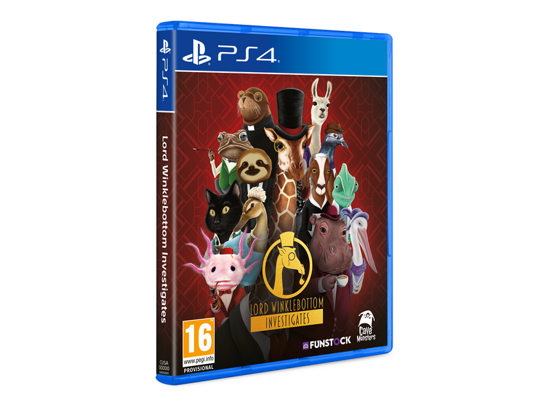 Lord Winklebottom Investigates - Sony PlayStation 4 - Abenteuer - PEGI 16