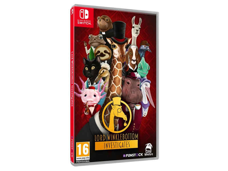 Lord Winklebottom Investigates - Nintendo Switch - Abenteuer - PEGI 16