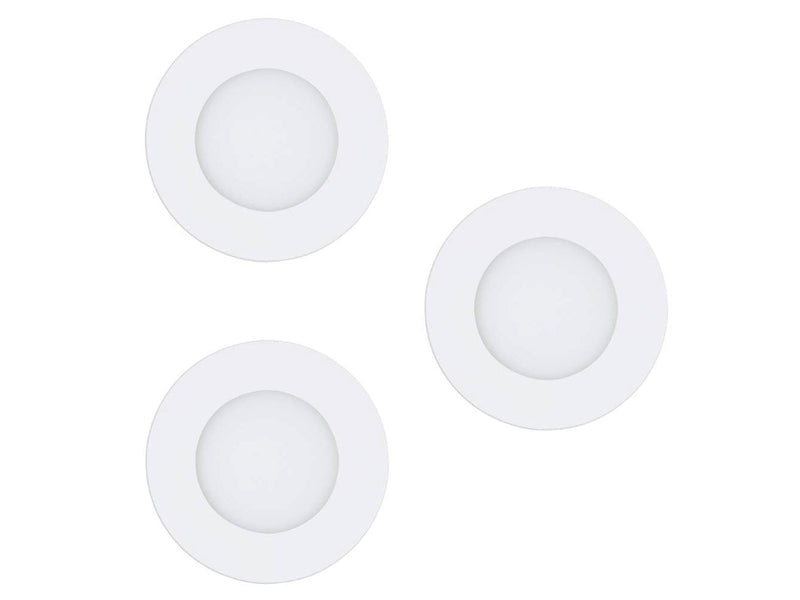 EGLO FUEVA-Z recessed spot 3x360 lumen I44 2700-6500K 3-pack white