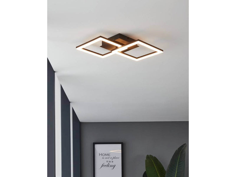 EGLO PARANDAY-Z ceiling lamp 525x310 mm black
