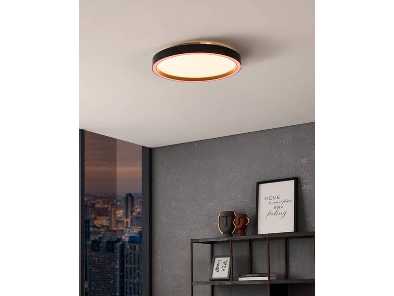 EGLO MONTEMORELOS-Z ceiling lamp Ø420 mm black