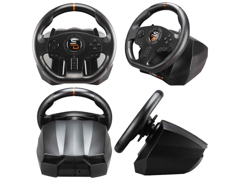 Subsonic Superdrive SV 710 Steering Wheel - Wired Wheel, gamepad and pedals set - PC